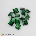 Natural Tsavorite garnet 3.21 Carats Chrome Green Square  3x2 mm Loose Gemstone - Image 6