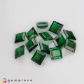 Natural Tsavorite garnet 3.21 Carats Chrome Green Square  3x2 mm Loose Gemstone - Image 5