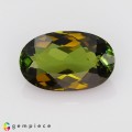 Natural Tourmaline 2.31 Carats Green Yellow Oval 11x7 mm Loose Gemstone - Image 2