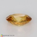 Natural Zircon 4.29 Carats Golden Yellow Oval 11x9 mm Loose Gemstone - Image 4