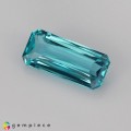 Natural Apatite 1.36 Carats Paraiba Blue Green Emerald Cut 10x4 mm Loose Gemstone - Image 3