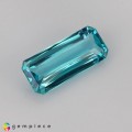 Natural Apatite 1.36 Carats Paraiba Blue Green Emerald Cut 10x4 mm Loose Gemstone - Image 5