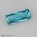 Natural Apatite 1.36 Carats Paraiba Blue Green Emerald Cut 10x4 mm Loose Gemstone - Image 6