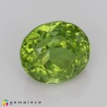 Natural Peridot 4.67 Carats Parrot Green Oval 10x9 mm Loose Gemstone - Image 6