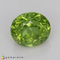 Natural Peridot 4.67 Carats Parrot Green Oval 10x9 mm Loose Gemstone - Image 7