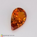 Natural Clinohumite 1.07 Carats Mandarin Orange Pear 9x6 mm Loose Gemstone - Image 5