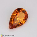 Natural Clinohumite 1.07 Carats Mandarin Orange Pear 9x6 mm Loose Gemstone - Image 6