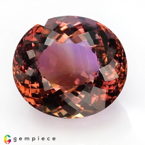 ametrine  95.25cts - 31x27mm ametrine  95.25cts - 31x27mm