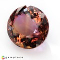 Natural Ametrine 95.25 Carats Purple to Yellow Oval 31x27 mm Loose Gemstone - Image 3