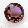 Natural Ametrine 95.25 Carats Purple to Yellow Oval 31x27 mm Loose Gemstone - Image 5