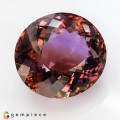 Natural Ametrine 95.25 Carats Purple to Yellow Oval 31x27 mm Loose Gemstone - Image 6