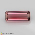 Natural Tourmaline 4.80 Carats Sweet Pink Emerald Cut 15x6 mm Loose Gemstone - Image 1