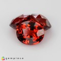 Natural Spessartite garnet 19.43 Carats Coke Red  Oval Mixed Lot Loose Gemstone - Image 2