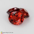 Natural Spessartite garnet 19.43 Carats Coke Red  Oval Mixed Lot Loose Gemstone - Image 3