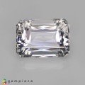 Natural Petalite 7.46 Carats White Emerald 14x10 mm Loose Gemstone - Image 1