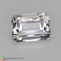 Natural Petalite 7.46 Carats White Emerald 14x10 mm Loose Gemstone - Image 7