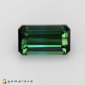 Natural Tourmaline 1.97 Carats Vivid Green Emerald Cut 9x5 mm Loose Gemstone - Image 5