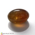 Natural Apatite cats eye 10.33 Carats Honey Oval Cabochon 14x9 mm Loose Gemstone - Image 2