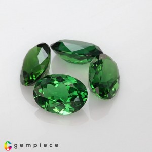 chrome tourmaline  3cts - 7x5mm chrome tourmaline  3cts - 7x5mm