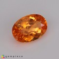 Natural Spessartite garnet 2.20 Carats Fanta Orange Oval 9x6 mm Loose Gemstone - Image 6