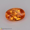 Natural Spessartite garnet 2.20 Carats Fanta Orange Oval 9x6 mm Loose Gemstone - Image 7