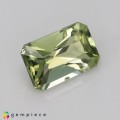 Natural Amblygonite 1.24 Carats Yellowish Green Emerald Cut 8x5 mm Loose Gemstone - Image 6