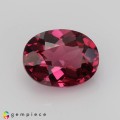 Natural Malaya garnet 1.44 Carats Purplish Pink Oval 8x6 mm Loose Gemstone - Image 1