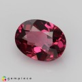 Natural Malaya garnet 1.44 Carats Purplish Pink Oval 8x6 mm Loose Gemstone - Image 2