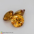Natural Sphene 2.23 Carats Golden Yellow With Orange Flashes Round 6x3 mm Loose Gemstone - Image 6
