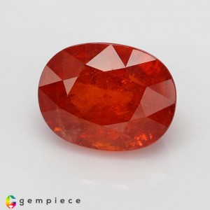 spessartite garnet  11.01cts - 13x10mm