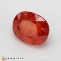 Natural Spessartite garnet 11.01 Carats Mandarin Orange Oval 13x10 mm Loose Gemstone - Image 3