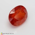 Natural Spessartite garnet 11.01 Carats Mandarin Orange Oval 13x10 mm Loose Gemstone - Image 5