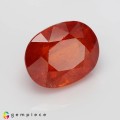 Natural Spessartite garnet 11.01 Carats Mandarin Orange Oval 13x10 mm Loose Gemstone - Image 6