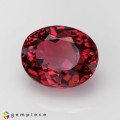 Natural Tourmaline 2.24 Carats Purplish Pink Oval 9x7 mm Loose Gemstone - Image 2