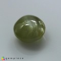 Natural Chrysoberyl cats eye 1.02 Carats Yellow Round Cabochon 6x3 mm Loose Gemstone - Image 6