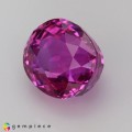 Natural Pink sapphire 3.04 Carats Vivid Pink Oval 8x7 mm Loose Gemstone - Image 4