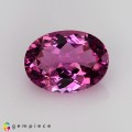 Natural Sweet purplish pink natural rubellite oval  shaped  1.20 Carats Sweet Purplish Pink Oval 8x6 mm Loose Gemstone - Image 1
