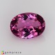 Natural Rubellite Stone Online Sweet purplish pink natural rubellite oval shaped 1.20cts - 8x6mm