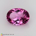 Natural Sweet purplish pink natural rubellite oval  shaped  1.20 Carats Sweet Purplish Pink Oval 8x6 mm Loose Gemstone - Image 2