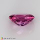 Sweet purplish pink natural rubellite oval  shaped 1.20cts - 8x6mm