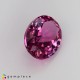 Sweet purplish pink natural rubellite oval  shaped 1.20cts - 8x6mm