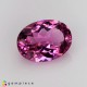 Sweet purplish pink natural rubellite oval  shaped 1.20cts - 8x6mm