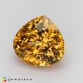 Natural Zircon 3.20 Carats Golden Yellow Pear 8x6 mm Loose Gemstone - Image 2