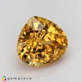 Natural Zircon 3.20 Carats Golden Yellow Pear 8x6 mm Loose Gemstone - Image 7