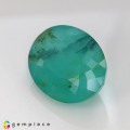 Natural Peru opal 43.21 Carats Paraiba Blue Green Oval 30x23 mm Loose Gemstone - Image 3