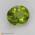 Natural Peridot 4.28 Carats Greenish Yellow Oval 11x9 mm Loose Gemstone - Image 6