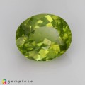 Natural Peridot 4.28 Carats Greenish Yellow Oval 11x9 mm Loose Gemstone - Image 7