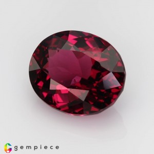 rhodolite garnet  3.95cts - 10x9mm rhodolite garnet  3.95cts - 10x9mm