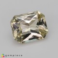 Natural Grossular garnet 2.64 Carats Light Mellow Yellow Emerald Radiant 9x7 mm Loose Gemstone - Image 6