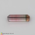 Natural Tourmaline 1.93 Carats Pink to Mild Green Baguette 12x5 mm Loose Gemstone - Image 4